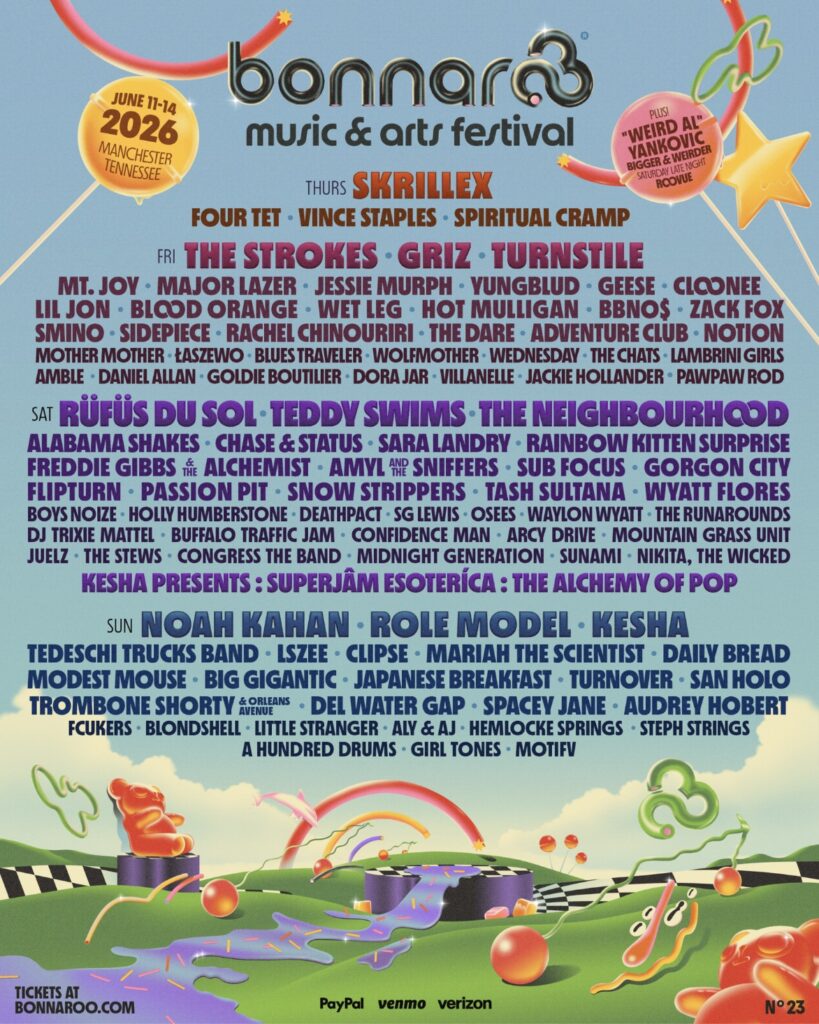 Bonnaroo Announces 2026 Lineup