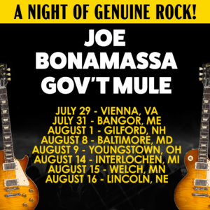 Gov’t Mule Announces 2026 Headlining Tour Dates and Co-Headlining Shows with Joe Bonamassa