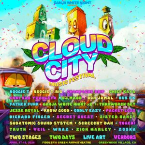 Cloud City Music Festival Comes to Fiddler’s Green April 17–18, 2026